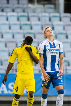 IFK Göteborgs Sören Rieks deppar