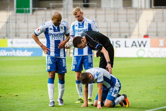 IFK Göteborgs Haitam Aleesami och Sebastian Eriksson