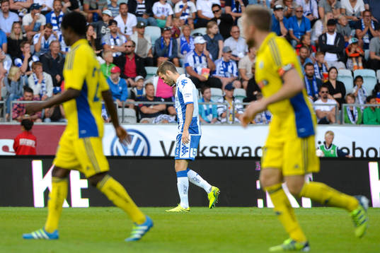 IFK Göteborgs Emil Salomonsson deppar