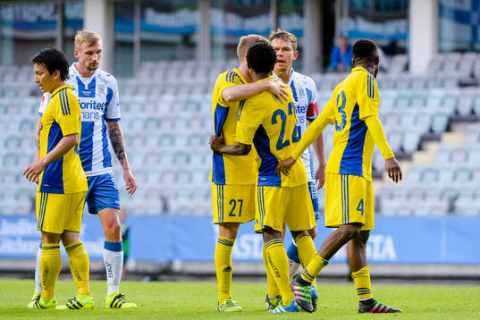 HJK Helsingfors Anthony Annan i samtal med IFK Göteborgs