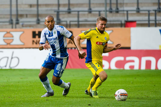 IFK Göteborgs Haitam Aleesami och HJK Helsingfors