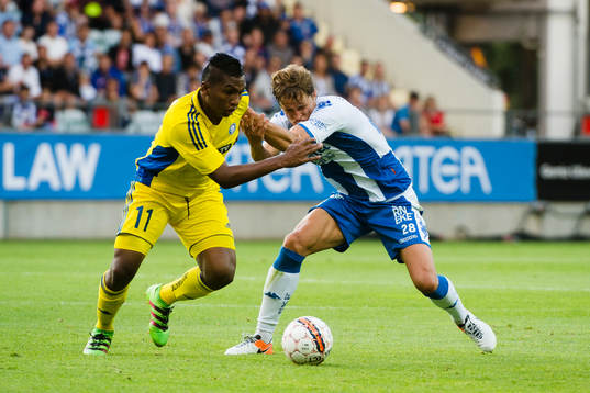 HJK Helsingfors Alfredo José Morelos Avilez och IFK