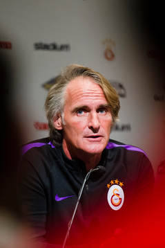 Galatasarays tränare Jan Olde Riekerink