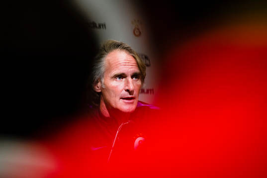 Galatasarays tränare Jan Olde Riekerink