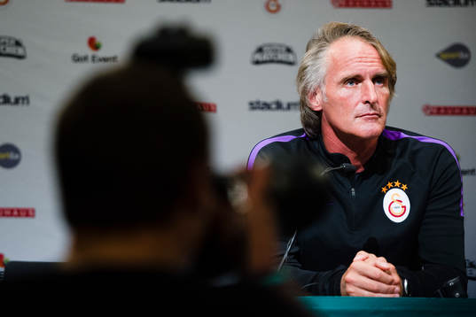 Galatasarays tränare Jan Olde Riekerink