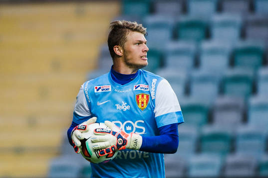 Syrianskas målvakt Hampus Elgan