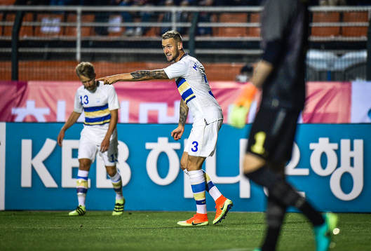 Sveriges Alexander Milosevic