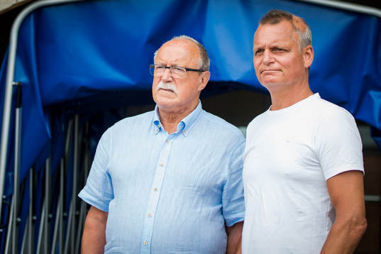 Ordförande Sten-Inge Fredin och vice ordförande Ingvar