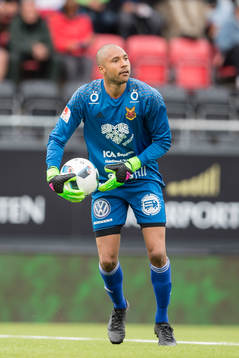 Östersunds målvakt Aly Keita
