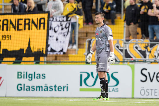 Elfsborgs målvakt Kevin Stuhr Ellegaard
