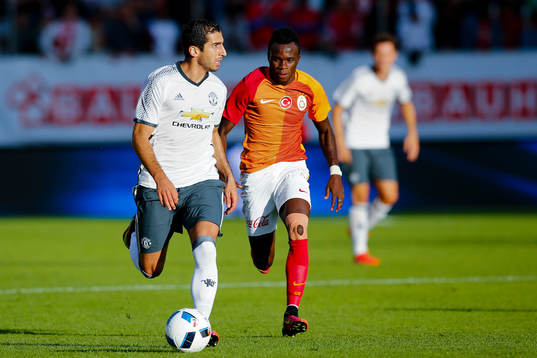 Manchester Uniteds Henrikh Mkhitaryan och Galatasarays