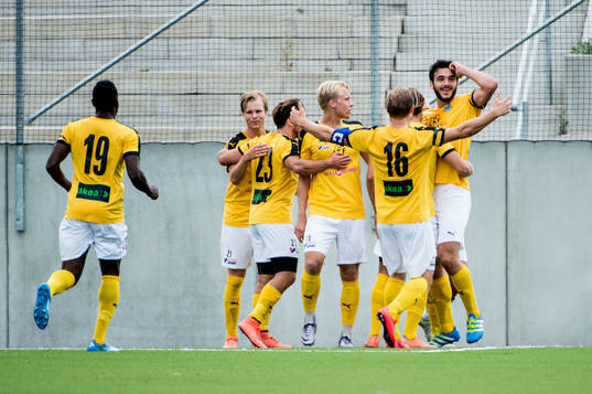 Lunds spelare jublar