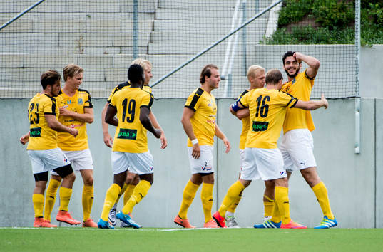 Lunds spelare jublar