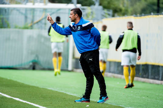 Lunds tränare Georg Rossi Eterovic