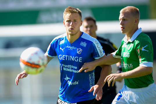 Halmstads Alexander Ruud Tveter och Ljungskiles Petter