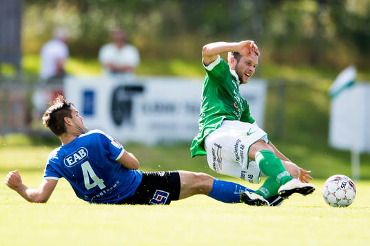 Halmstads Ivo Pekalski fäller Ljungskiles  Alexander