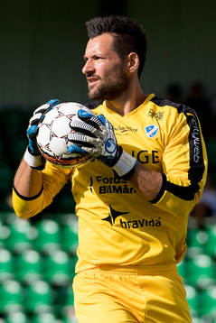 Halmstads målvakt Stojan Lukic