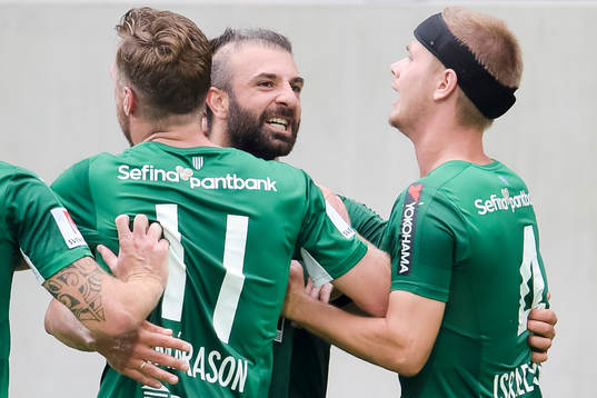 Hammarbys Kennedy Bakircioglu jublar