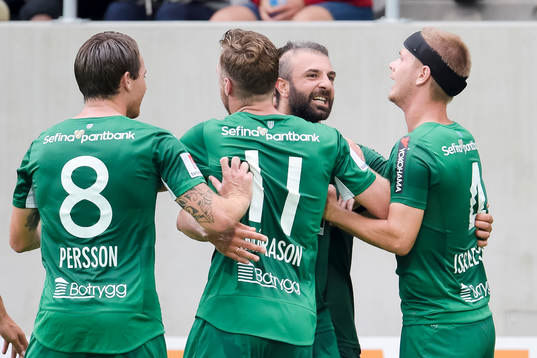 Hammarbys Kennedy Bakircioglu jublar