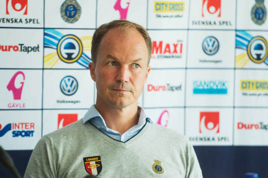 Gefles tränare Thomas Andersson
