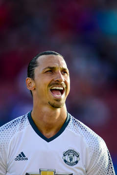 Manchester Uniteds Zlatan Ibrahimovic