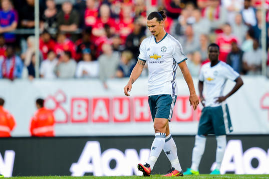 Manchester Uniteds Zlatan Ibrahimovic deppar