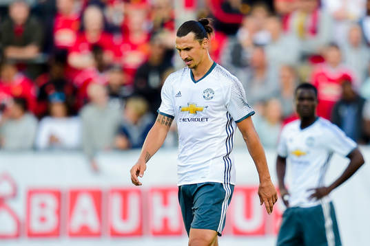 Manchester Uniteds Zlatan Ibrahimovic deppar