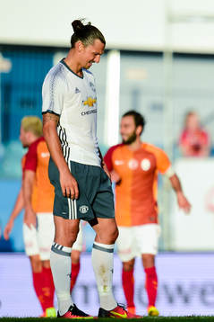 Manchester Uniteds Zlatan Ibrahimovic deppar