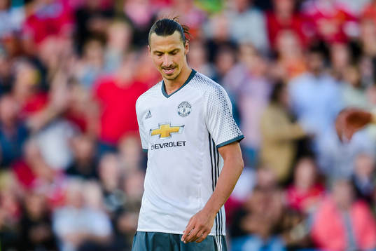Manchester Uniteds Zlatan Ibrahimovic deppar