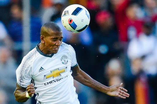 Manchester Uniteds Ashley Young