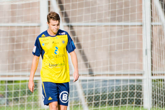 Ängelholms Fredrik Lundgren deppar