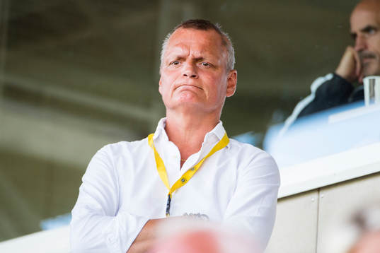 Vice ordförande Ingvar Johansson på läktaren