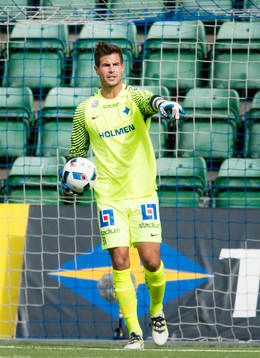 Norrköpings målvakt Michael Langer