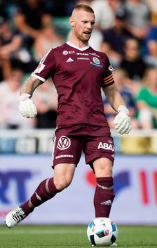 Sundsvalls målvakt Tommy Naurin