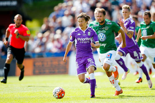 IFK Göteborgs Patrik Karlsson Lagemyr och Jönköpings Tom