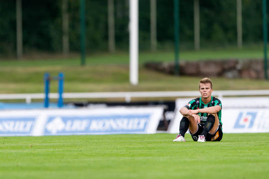 Varbergs Elias Andersson deppar
