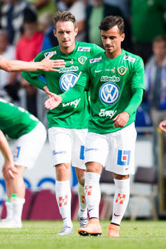 Jönköpings Daryl Smylie och Liridon Silka deppar