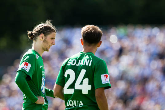 Jönköpings Pawel Cibicki och Robert Gojani