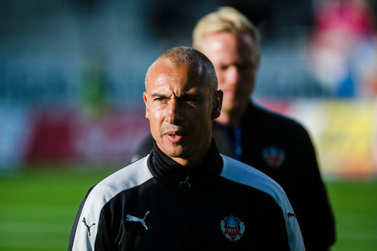 Helsingborgs manager Henrik Larsson