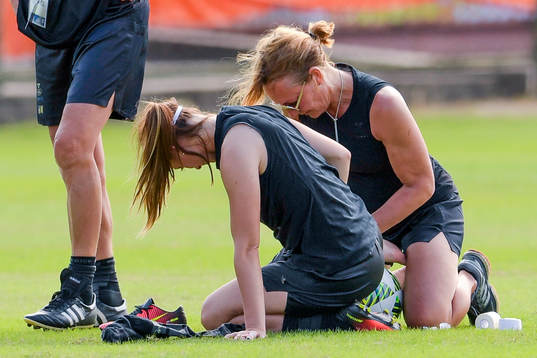 Kosovare Asllani har ont