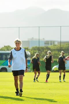 Förbundskapten Pia Sundhage