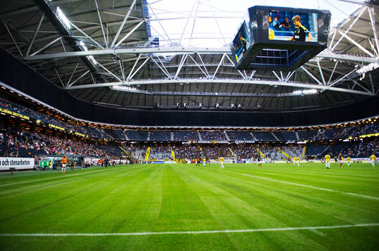 Interiör av Friends Arena
