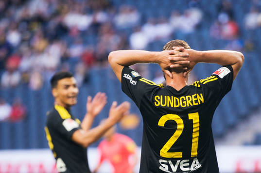 s Daniel Sundgren och Ahmed Yasin deppar