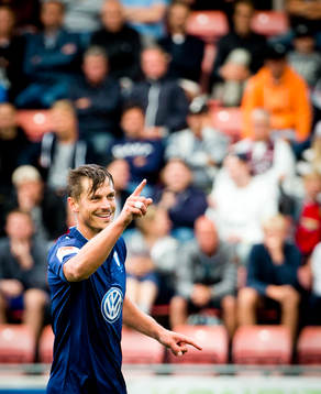 Malmö FFs Markus Rosenberg jublar