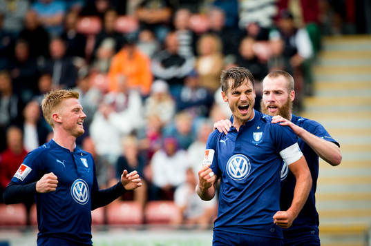 Malmö FFs Markus Rosenberg jublar