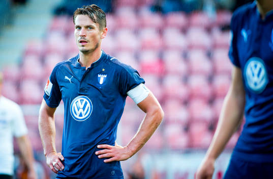Malmö FFs Markus Rosenberg deppar