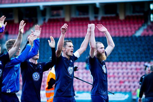 Malmö FFs Markus Rosenberg jublar