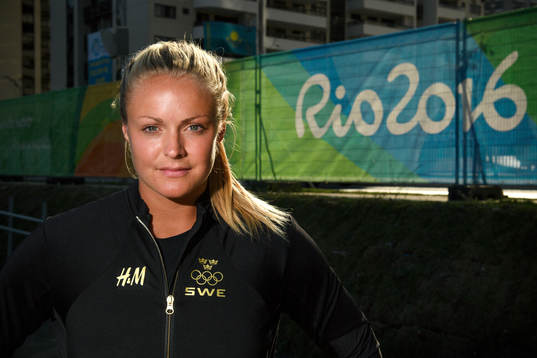 Sveriges målvakt Hilda Carlén