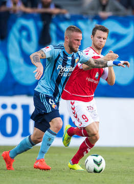 Djurgårdens Alexander Faltsetas och Kalmars Måns