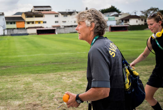 Förbundskapten Pia Sundhage